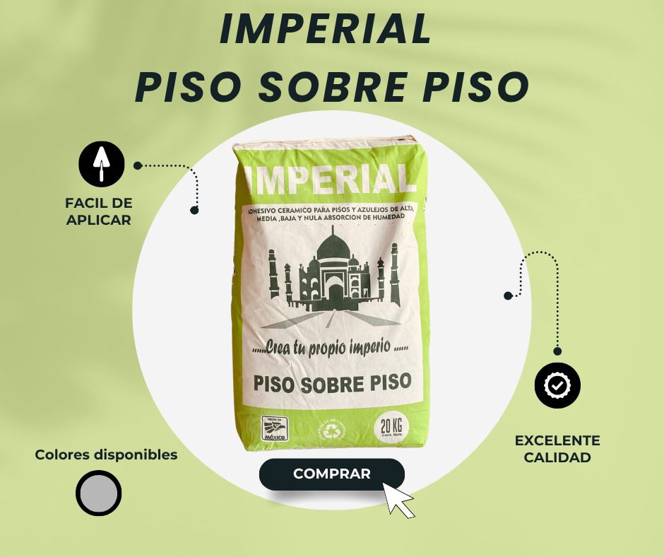 Piso sobre Piso — costal verde 20 kg